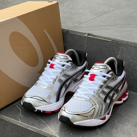 ASICS GEL - GRIS / ROUGE
